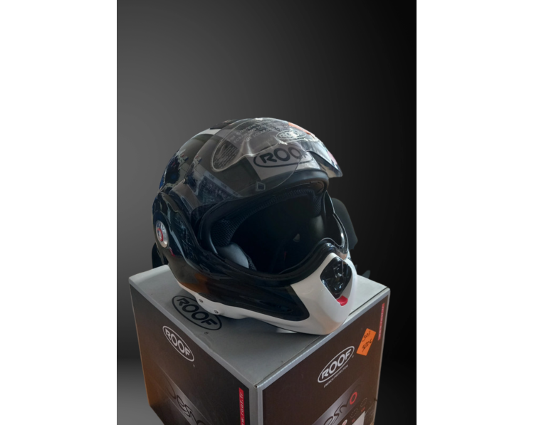 Casque ROOF Noir et Blanc
